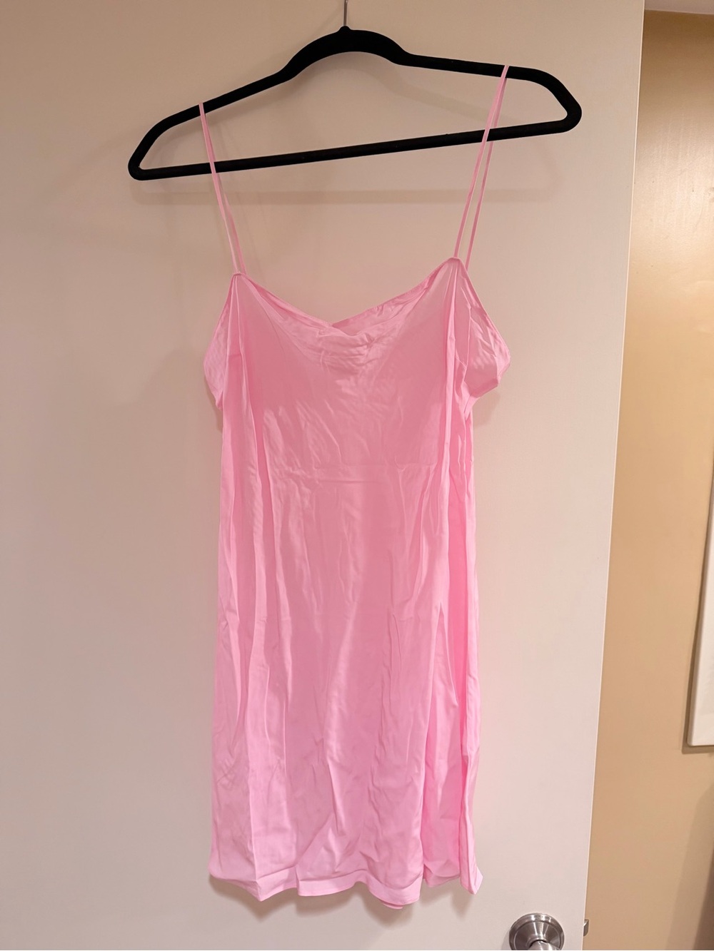 Doen Silk Louisette Mini Dress in Pink Hydrangea - Picture 8 of 10